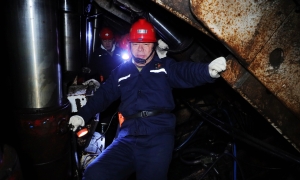 張秉德到峻德礦調(diào)研檢查工作